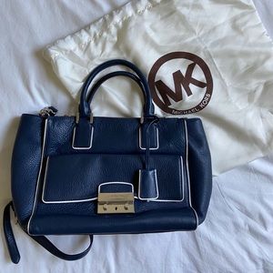 Michael Kors blue bag!